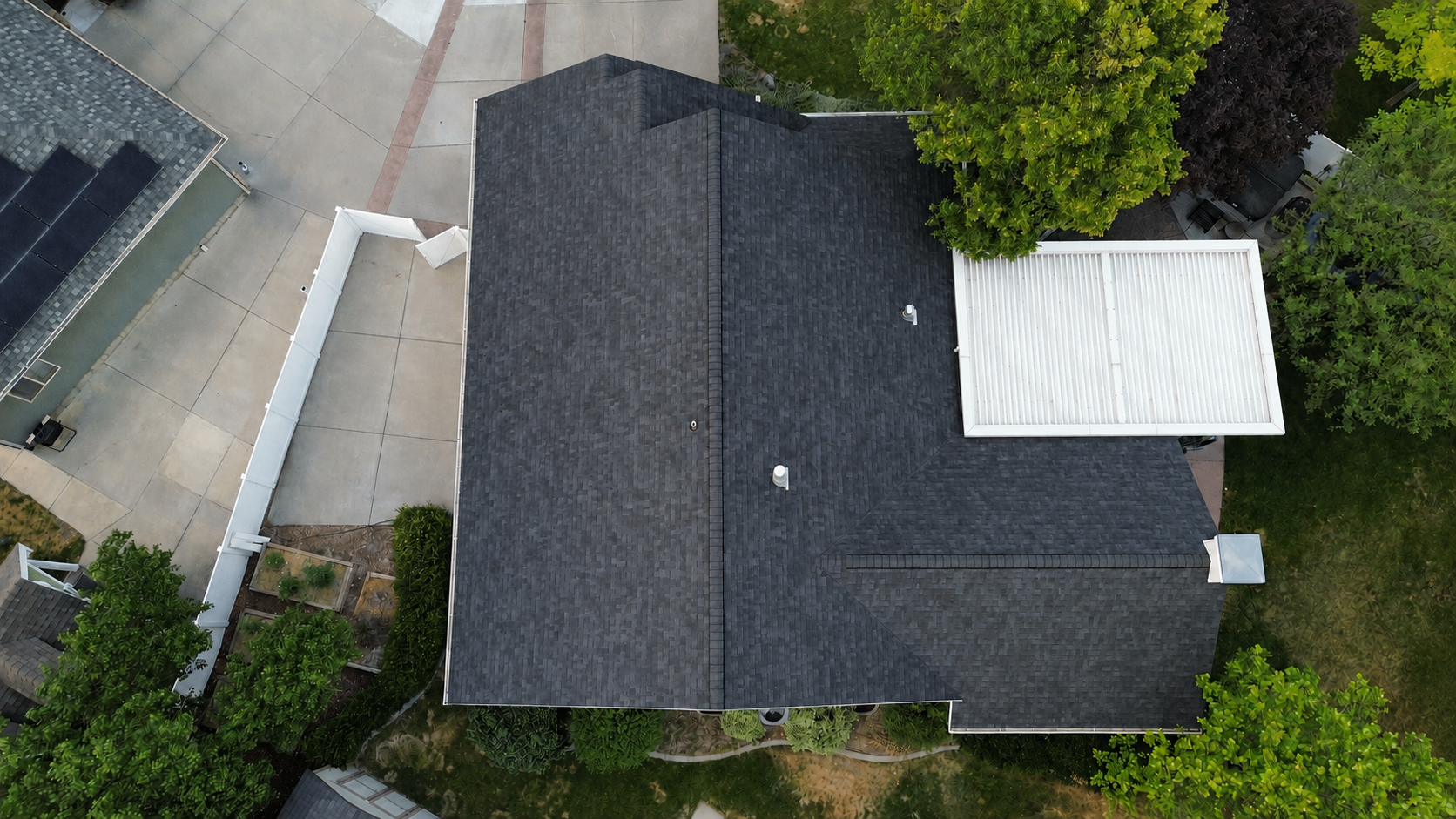 Residential roofing work by Tru Roofing