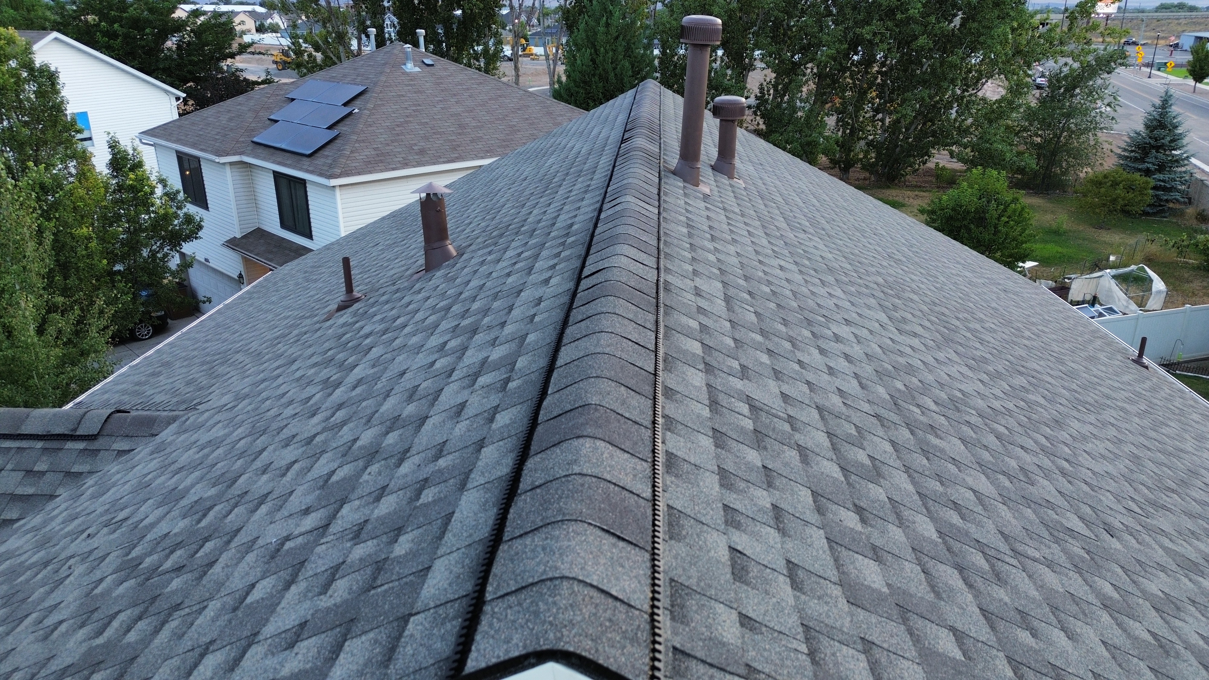 Tru Roofing crew on a job site